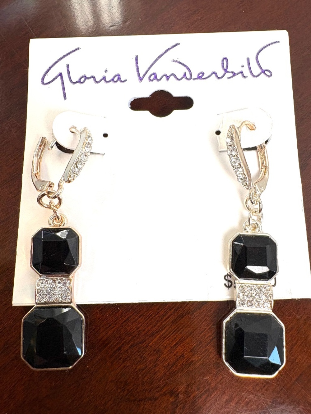 Gloria Vanderbilt Earrings in Silver Tone